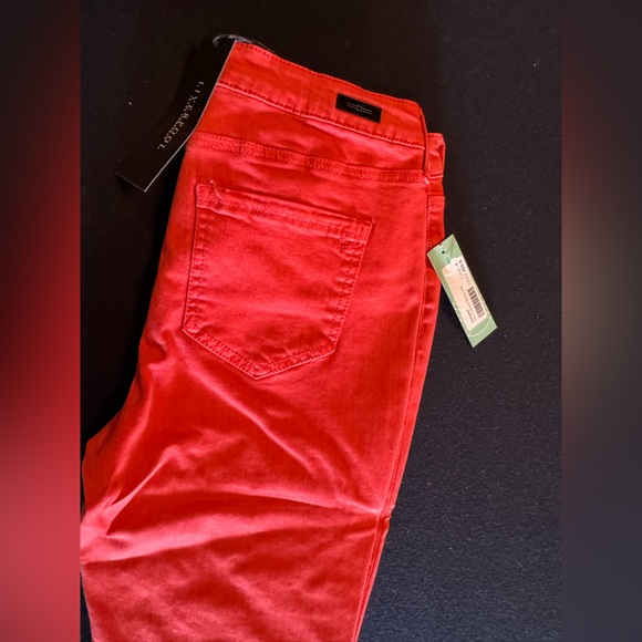 Liverpool Denim - Liverpool Coral Women Capri Cropped Jeans 6/28
